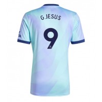 Maglia Calcio Arsenal Gabriel Jesus #9 Terza Divisa 2024-25 Manica Corta